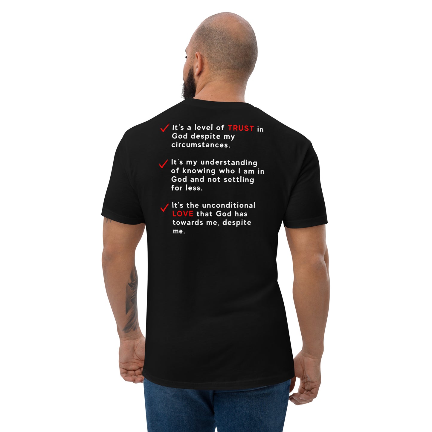 THE PROMISE SHORT SLEEVE FITTED T-SHIRT