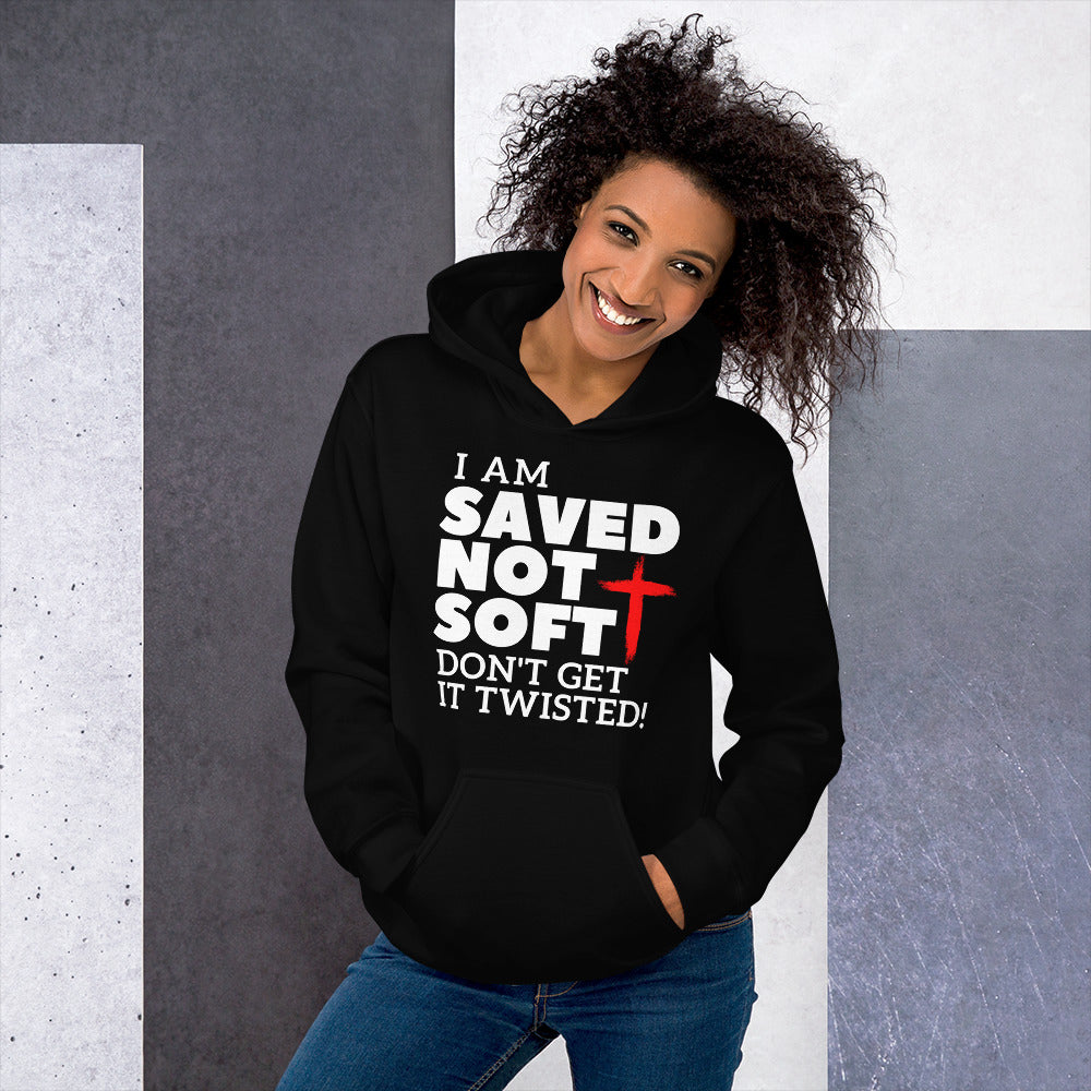SAVED NOT SOFT ZIP HOODIE