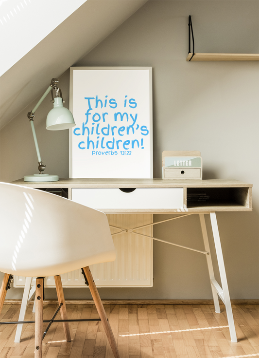 CHILDREN'S CHILDREN CANVAS