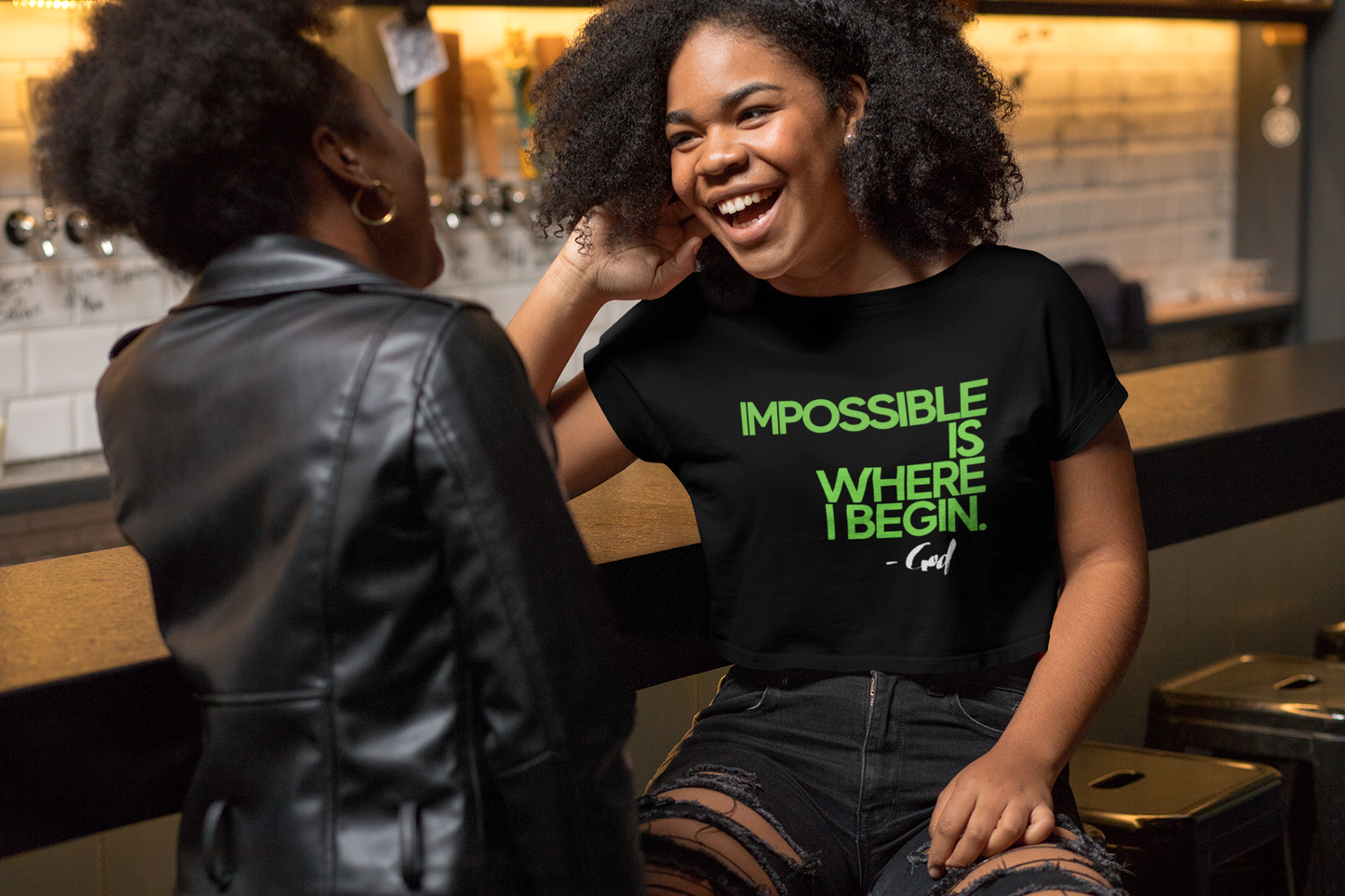 IMPOSSIBLE SHORT SLEEVE T-SHIRT