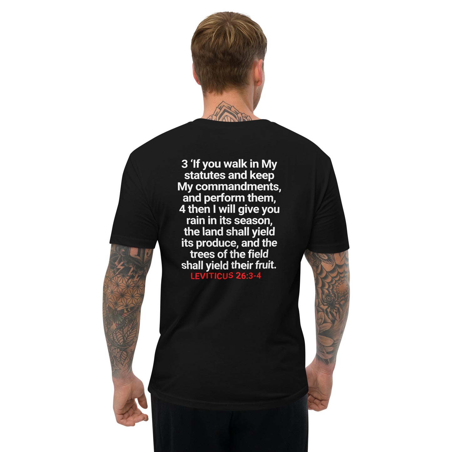 DUE SEASON SHORT SLEEVE FITTED T-SHIRT